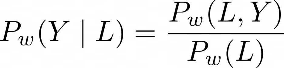 Bayes rule formula